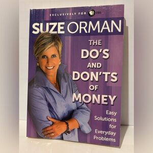 Suze Orman The Do's and Don'ts of Money Book - Purple Cover